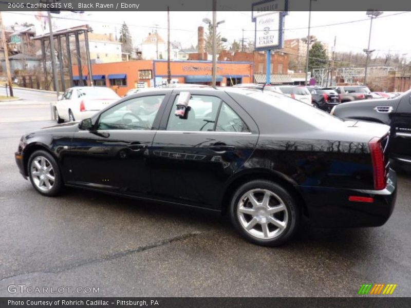 Black Raven / Ebony 2006 Cadillac STS V8