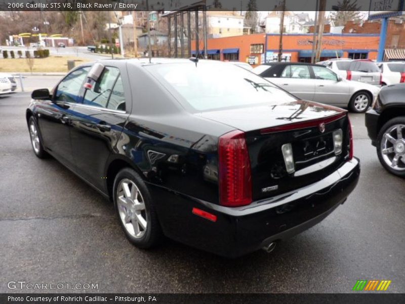 Black Raven / Ebony 2006 Cadillac STS V8