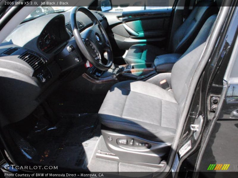 Jet Black / Black 2006 BMW X5 3.0i
