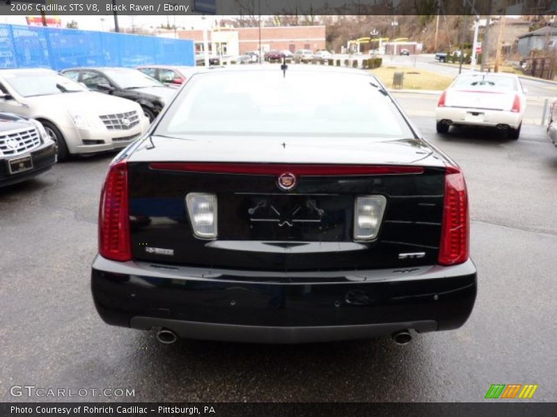 Black Raven / Ebony 2006 Cadillac STS V8