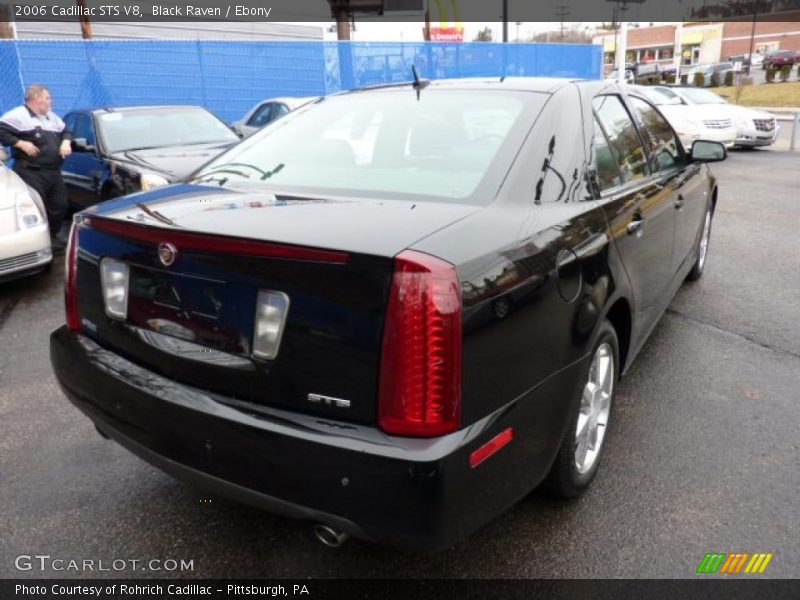 Black Raven / Ebony 2006 Cadillac STS V8