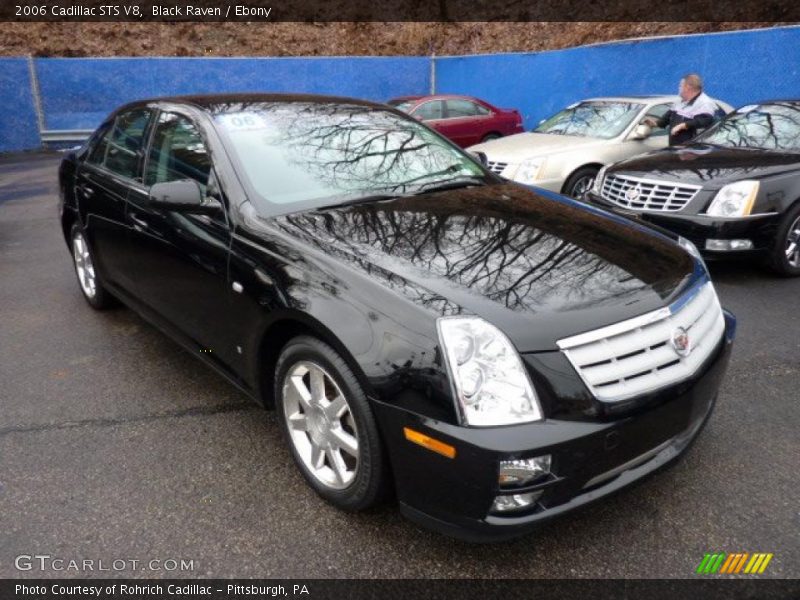 Black Raven / Ebony 2006 Cadillac STS V8