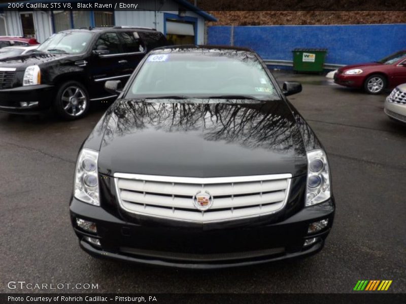 Black Raven / Ebony 2006 Cadillac STS V8