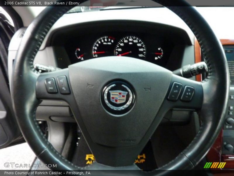 Black Raven / Ebony 2006 Cadillac STS V8