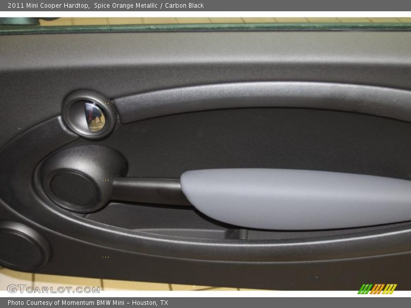 Spice Orange Metallic / Carbon Black 2011 Mini Cooper Hardtop