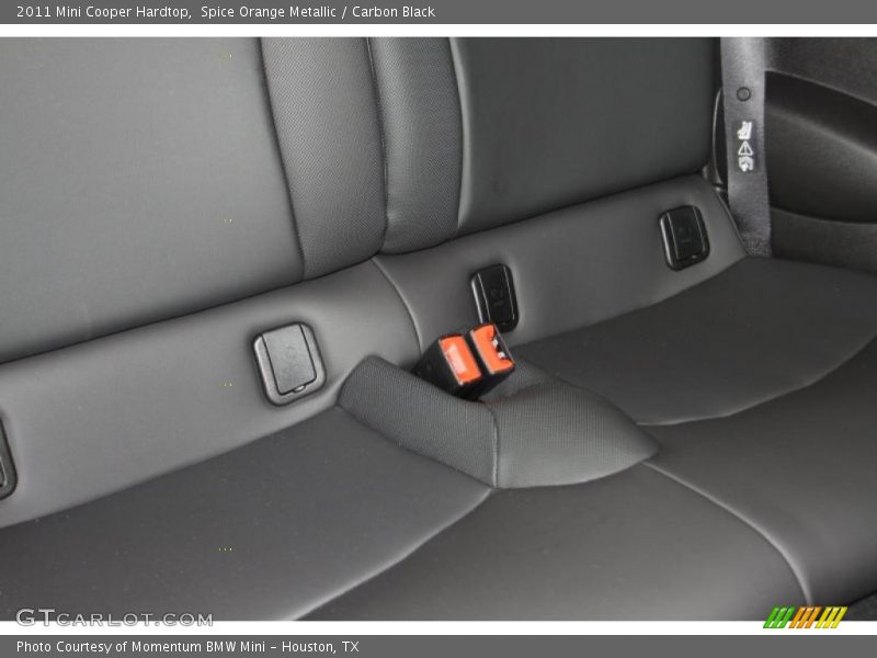  2011 Cooper Hardtop Carbon Black Interior