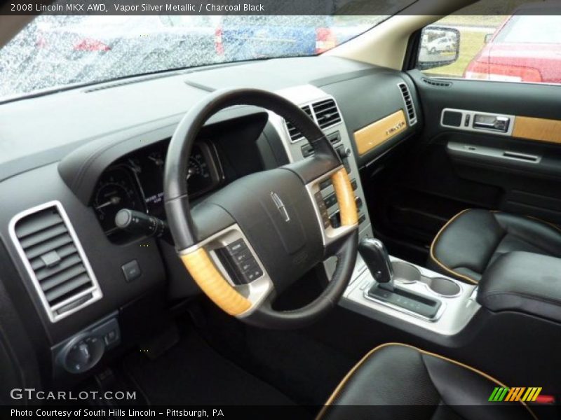 2008 MKX AWD Charcoal Black Interior