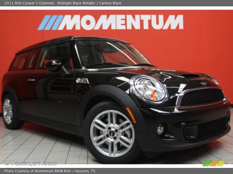 Midnight Black Metallic / Carbon Black 2011 Mini Cooper S Clubman
