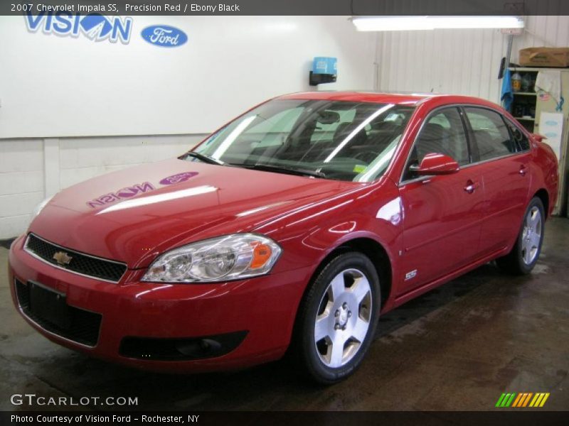 Precision Red / Ebony Black 2007 Chevrolet Impala SS