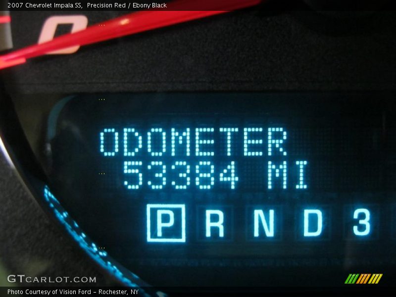 Precision Red / Ebony Black 2007 Chevrolet Impala SS