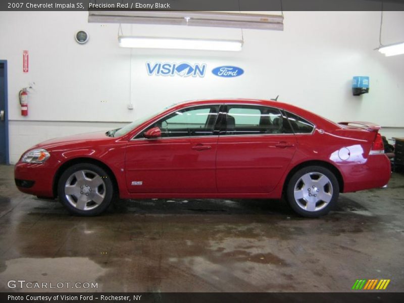 Precision Red / Ebony Black 2007 Chevrolet Impala SS