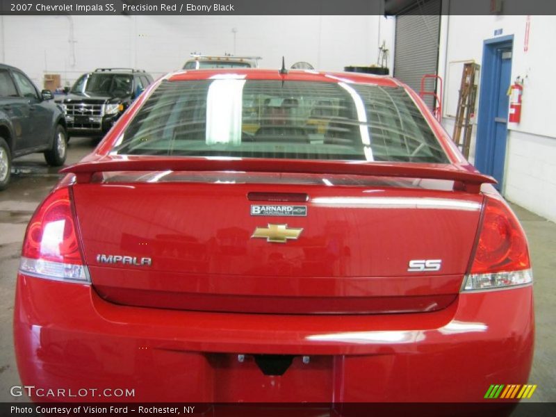 Precision Red / Ebony Black 2007 Chevrolet Impala SS