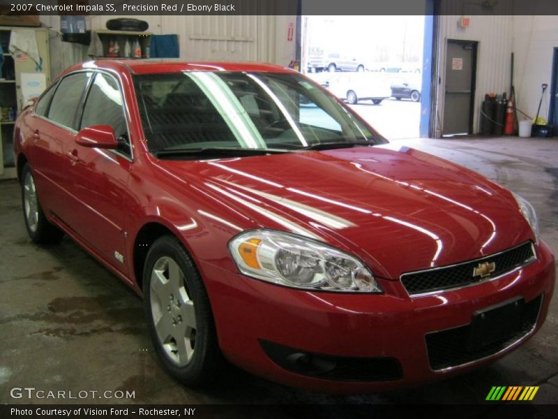 Precision Red / Ebony Black 2007 Chevrolet Impala SS