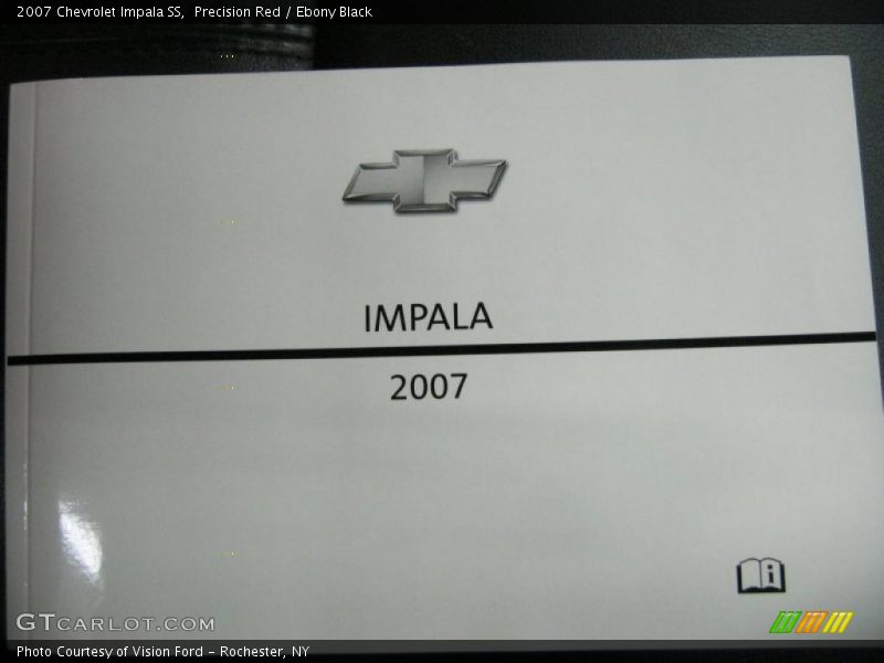 Precision Red / Ebony Black 2007 Chevrolet Impala SS