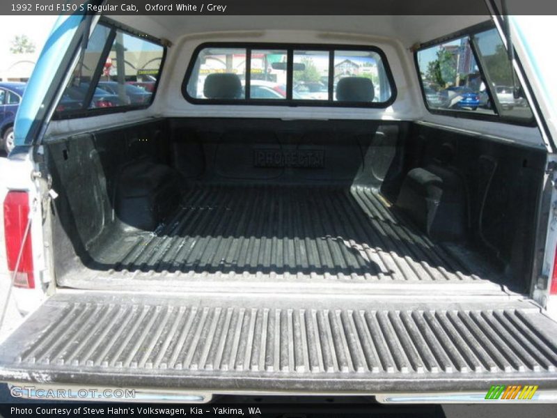 Oxford White / Grey 1992 Ford F150 S Regular Cab