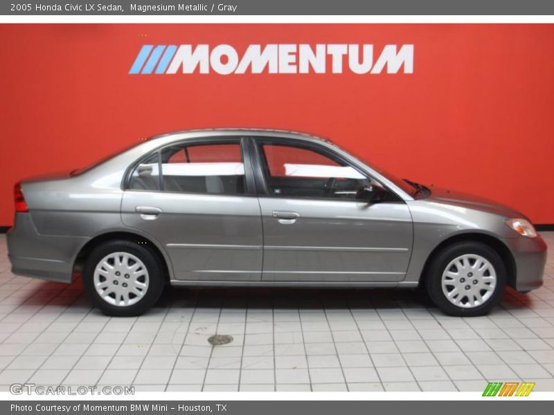 Magnesium Metallic / Gray 2005 Honda Civic LX Sedan