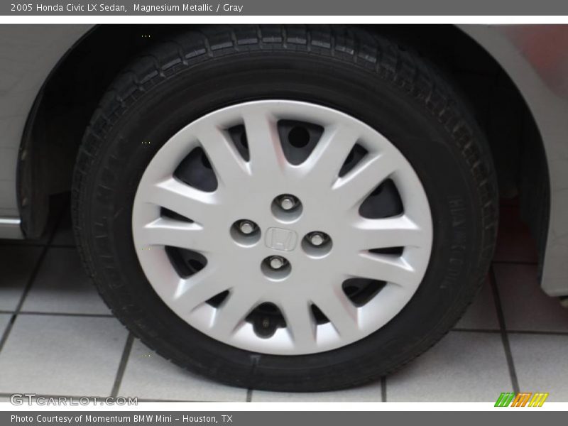 Magnesium Metallic / Gray 2005 Honda Civic LX Sedan
