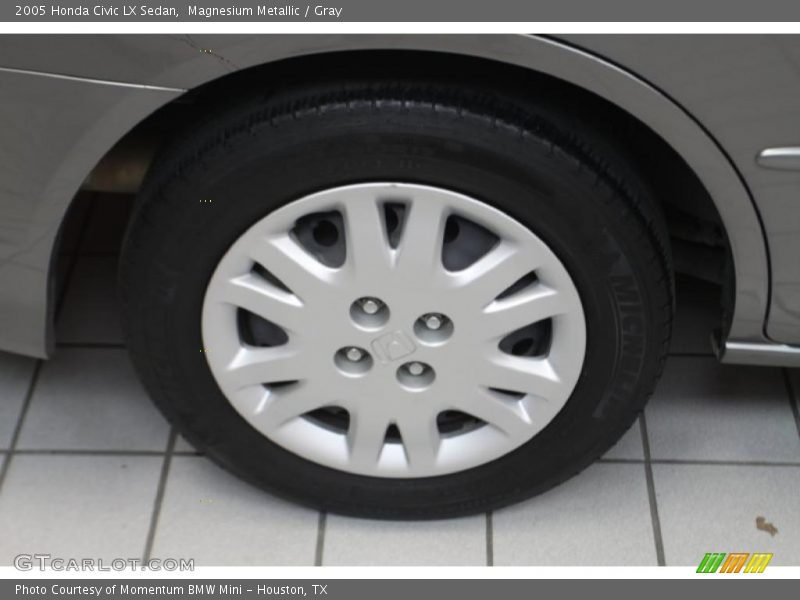Magnesium Metallic / Gray 2005 Honda Civic LX Sedan