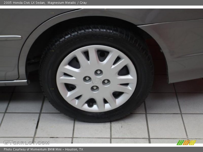 Magnesium Metallic / Gray 2005 Honda Civic LX Sedan