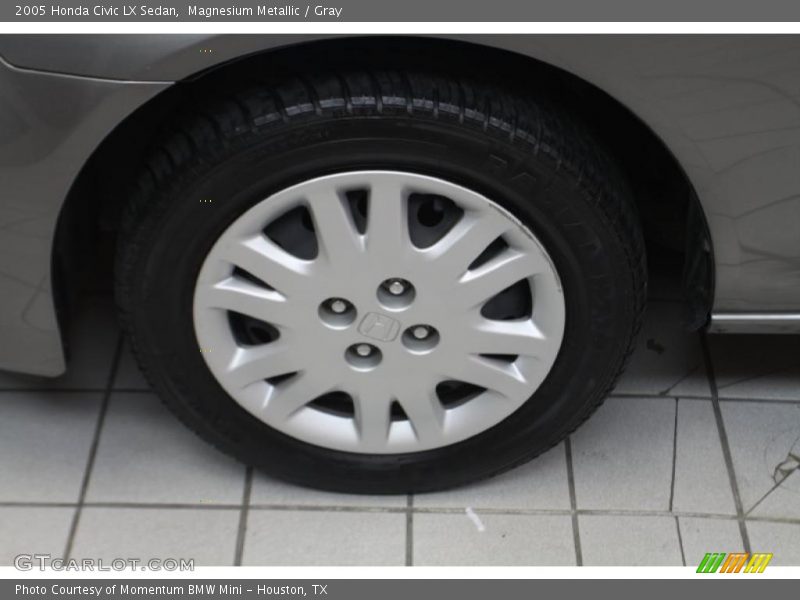 Magnesium Metallic / Gray 2005 Honda Civic LX Sedan