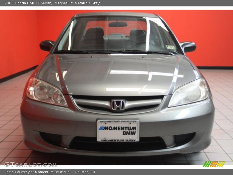 Magnesium Metallic / Gray 2005 Honda Civic LX Sedan