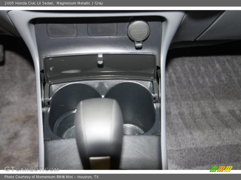 Magnesium Metallic / Gray 2005 Honda Civic LX Sedan
