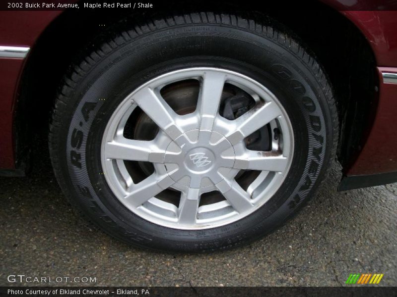 Maple Red Pearl / Shale 2002 Buick Park Avenue