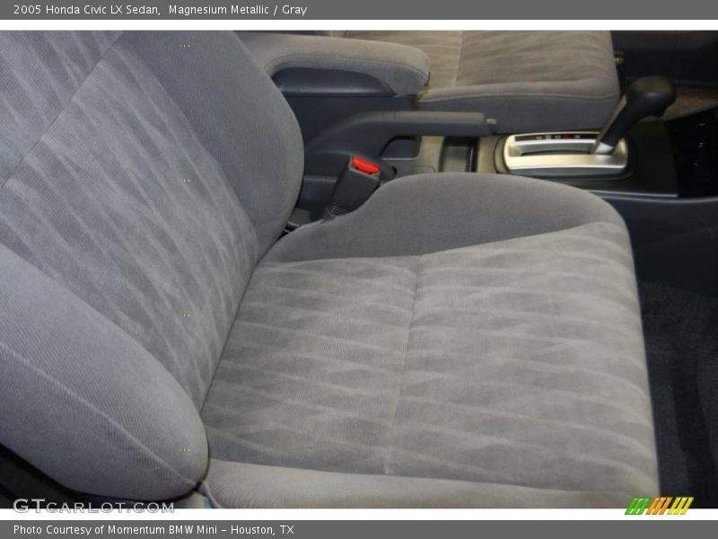 Magnesium Metallic / Gray 2005 Honda Civic LX Sedan