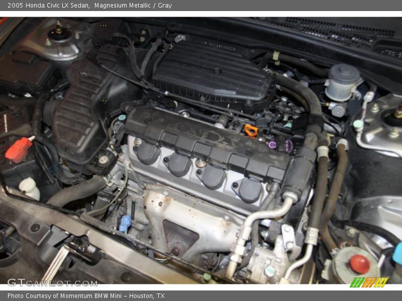  2005 Civic LX Sedan Engine - 1.7L SOHC 16V VTEC 4 Cylinder