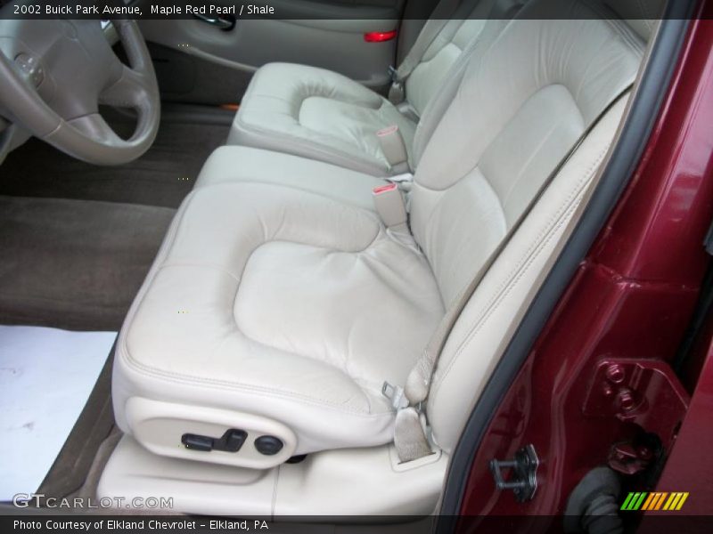 Maple Red Pearl / Shale 2002 Buick Park Avenue