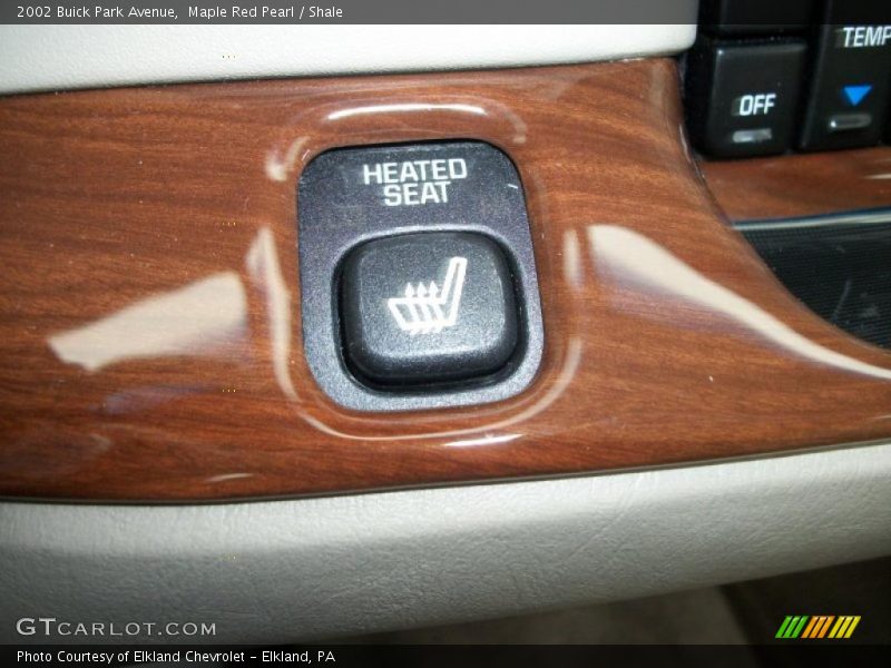 Maple Red Pearl / Shale 2002 Buick Park Avenue