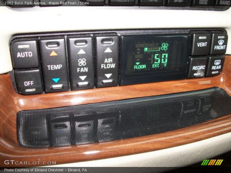 Maple Red Pearl / Shale 2002 Buick Park Avenue