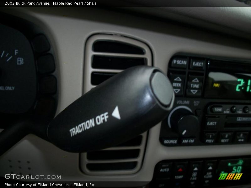 Maple Red Pearl / Shale 2002 Buick Park Avenue