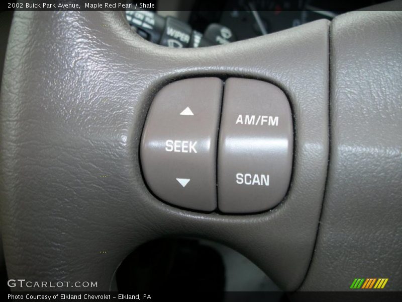 Maple Red Pearl / Shale 2002 Buick Park Avenue