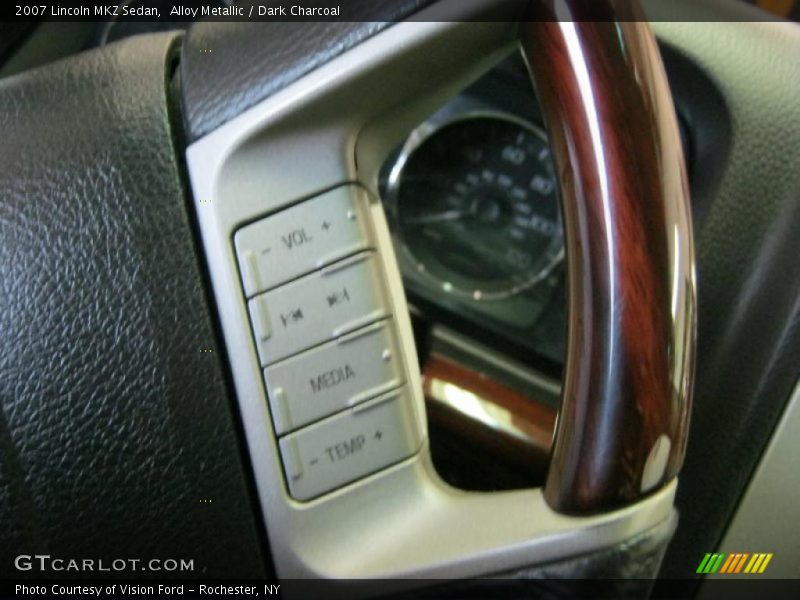 Alloy Metallic / Dark Charcoal 2007 Lincoln MKZ Sedan