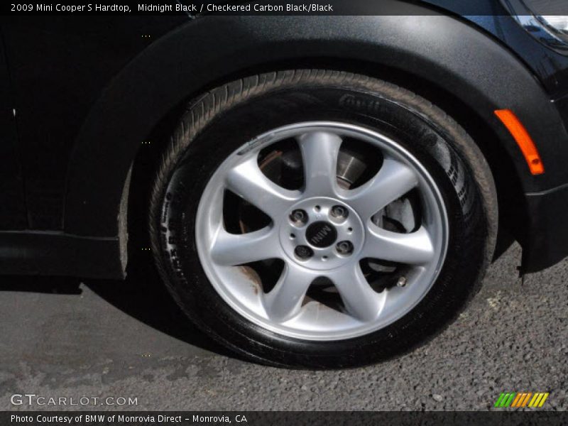 Midnight Black / Checkered Carbon Black/Black 2009 Mini Cooper S Hardtop