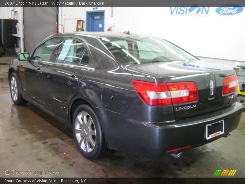 Alloy Metallic / Dark Charcoal 2007 Lincoln MKZ Sedan