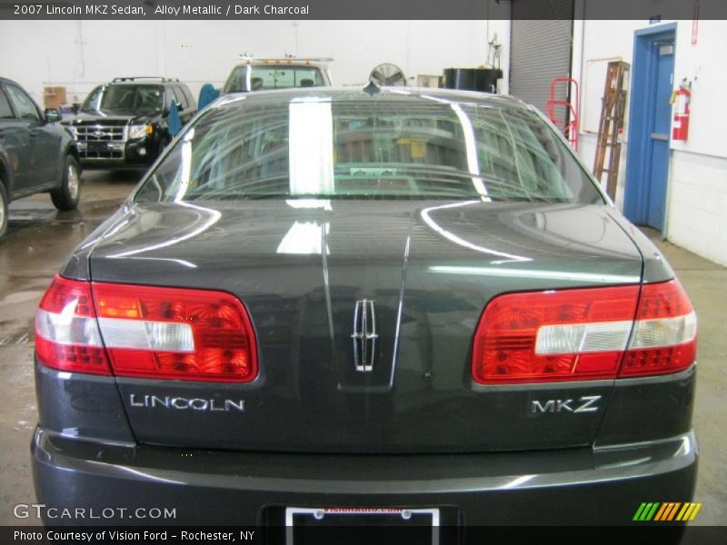 Alloy Metallic / Dark Charcoal 2007 Lincoln MKZ Sedan