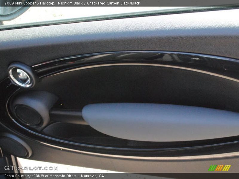 Midnight Black / Checkered Carbon Black/Black 2009 Mini Cooper S Hardtop