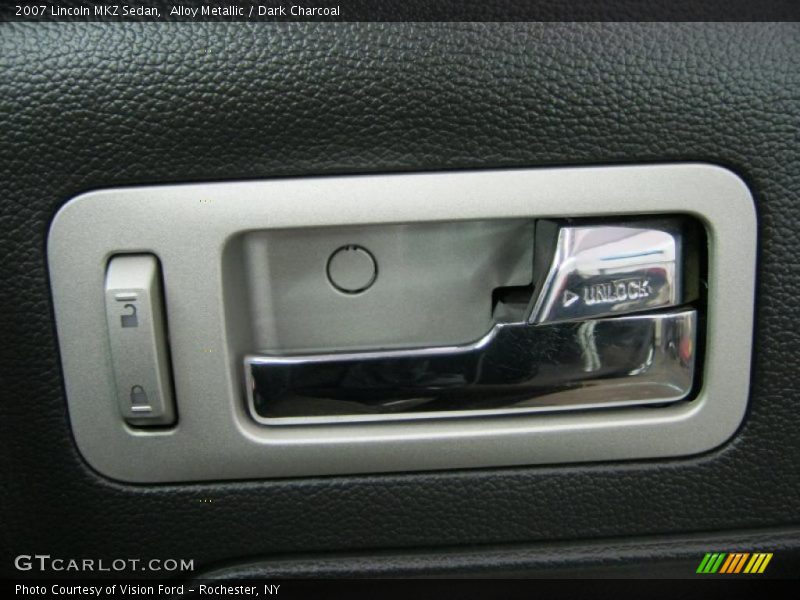 Alloy Metallic / Dark Charcoal 2007 Lincoln MKZ Sedan