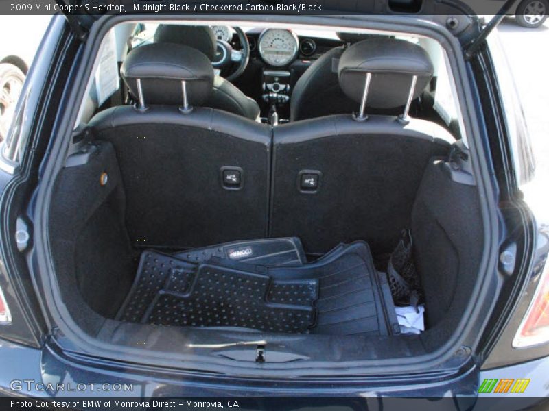Midnight Black / Checkered Carbon Black/Black 2009 Mini Cooper S Hardtop