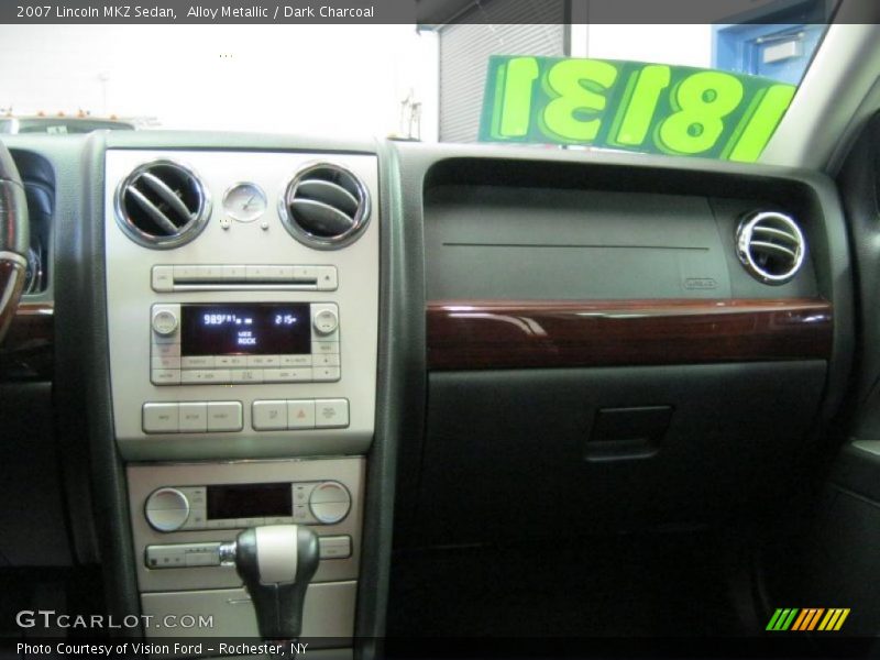 Alloy Metallic / Dark Charcoal 2007 Lincoln MKZ Sedan