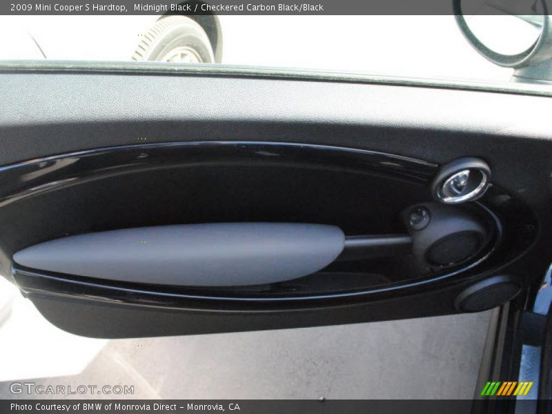 Midnight Black / Checkered Carbon Black/Black 2009 Mini Cooper S Hardtop