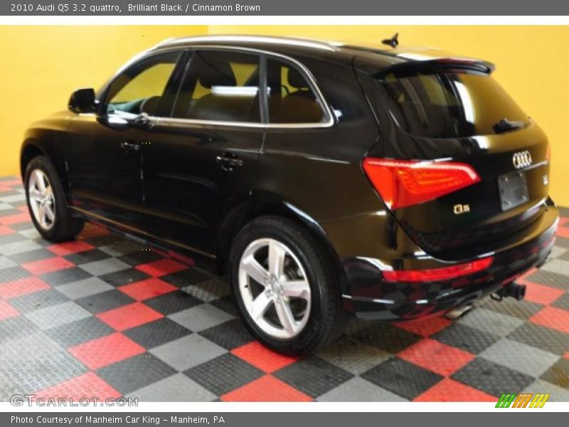 Brilliant Black / Cinnamon Brown 2010 Audi Q5 3.2 quattro