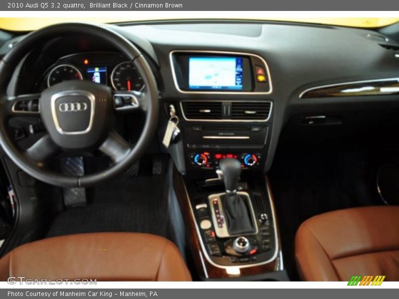 Brilliant Black / Cinnamon Brown 2010 Audi Q5 3.2 quattro