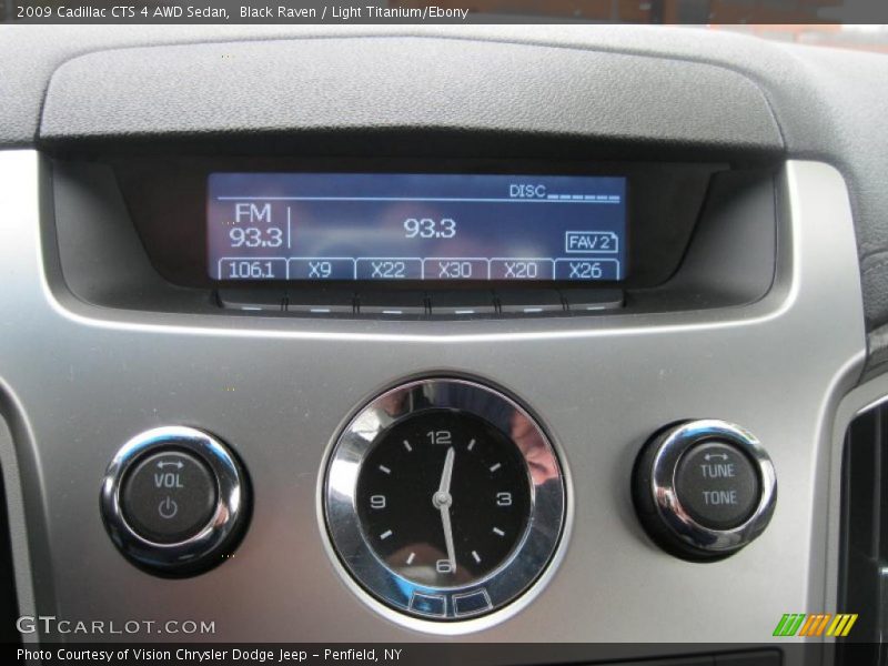 Black Raven / Light Titanium/Ebony 2009 Cadillac CTS 4 AWD Sedan