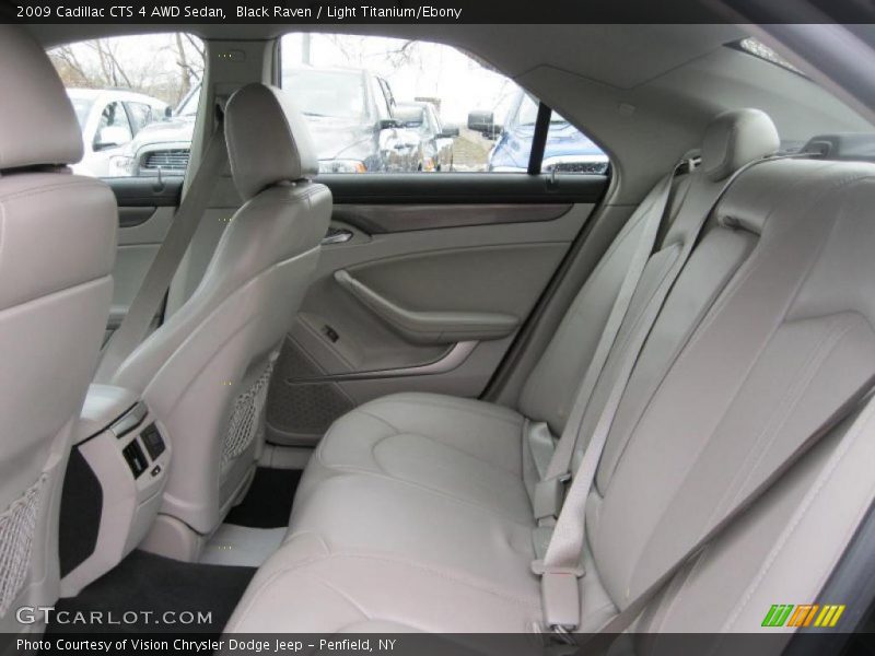 Black Raven / Light Titanium/Ebony 2009 Cadillac CTS 4 AWD Sedan