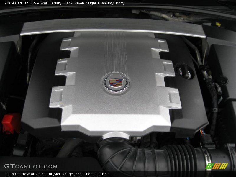 Black Raven / Light Titanium/Ebony 2009 Cadillac CTS 4 AWD Sedan