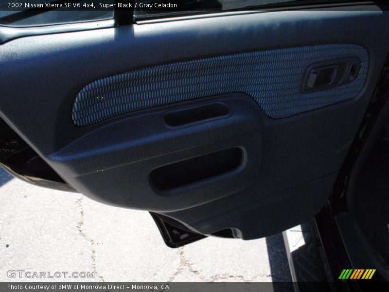 Super Black / Gray Celadon 2002 Nissan Xterra SE V6 4x4