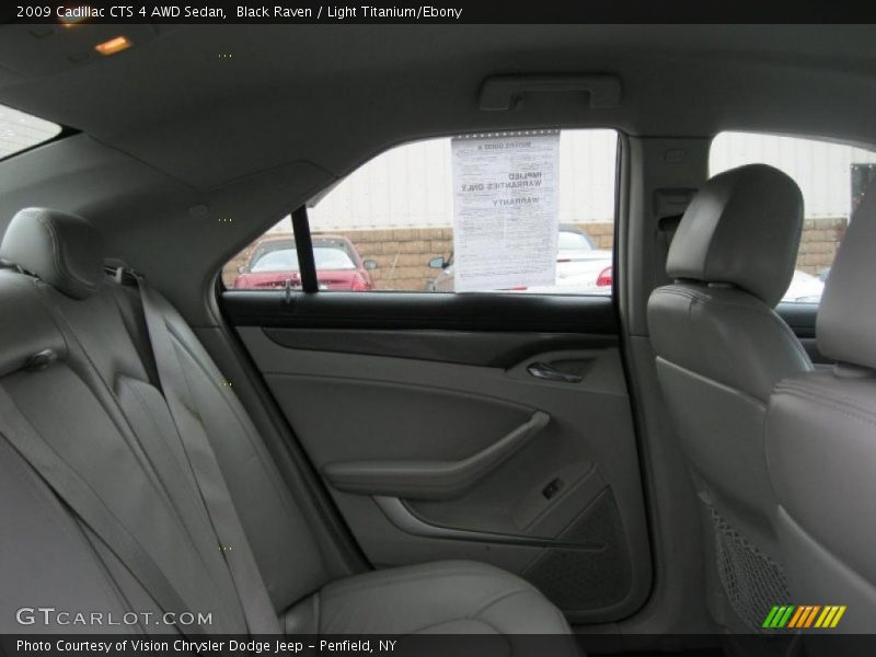 Black Raven / Light Titanium/Ebony 2009 Cadillac CTS 4 AWD Sedan